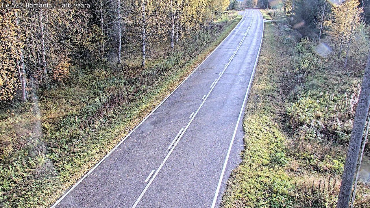 Weather Camera Image Road 522 Ilomantsi, Hattuvaara, Ilomantsi, Pohjois-Karjala