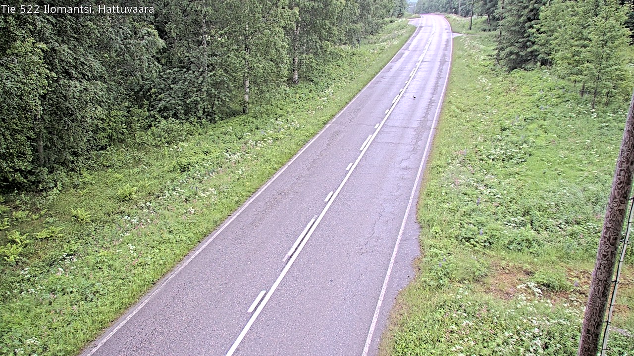 Kelikamerat Kuva Tie 522 Ilomantsi, Hattuvaara, Ilomantsi, Pohjois-Karjala