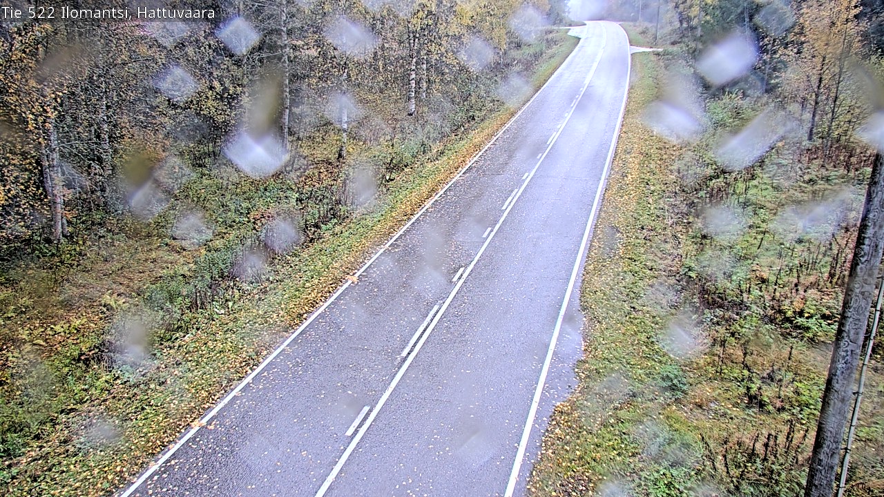 Weather Camera Image Road 522 Ilomantsi, Hattuvaara, Ilomantsi, Pohjois-Karjala
