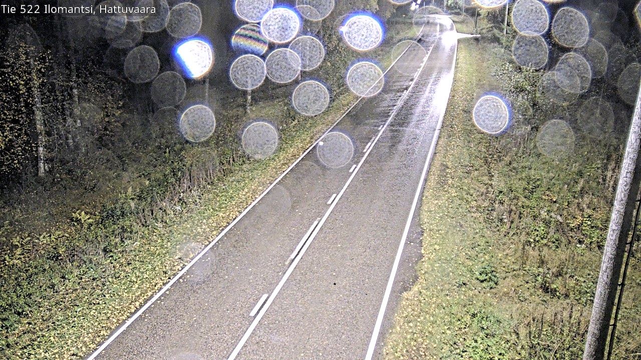 Weather Camera Image Road 522 Ilomantsi, Hattuvaara, Ilomantsi, Pohjois-Karjala