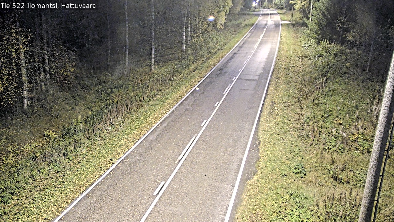 Weather Camera Image Road 522 Ilomantsi, Hattuvaara, Ilomantsi, Pohjois-Karjala