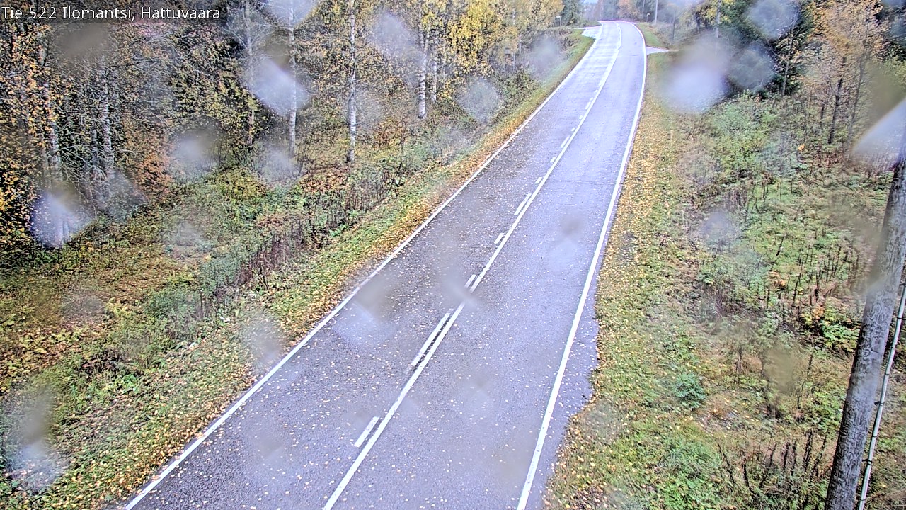 Weather Camera Image Road 522 Ilomantsi, Hattuvaara, Ilomantsi, Pohjois-Karjala