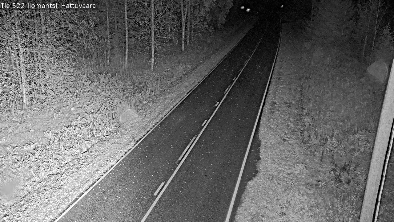 Weather Camera Image Road 522 Ilomantsi, Hattuvaara, Ilomantsi, Pohjois-Karjala