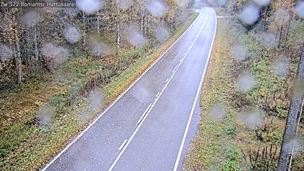 Weather Camera Image Road 522 Ilomantsi, Hattuvaara, Ilomantsi, Pohjois-Karjala
