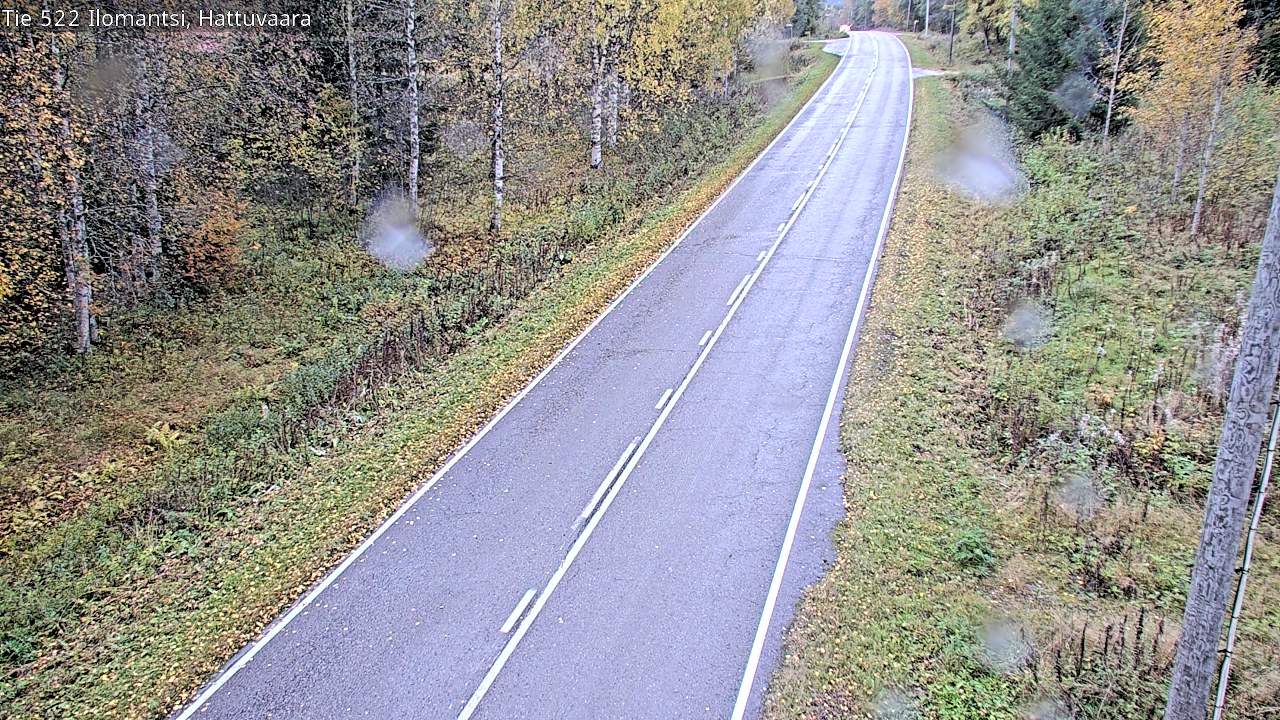 Weather Camera Image Road 522 Ilomantsi, Hattuvaara, Ilomantsi, Pohjois-Karjala
