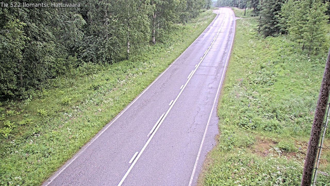 Kelikamerat Kuva Tie 522 Ilomantsi, Hattuvaara, Ilomantsi, Pohjois-Karjala