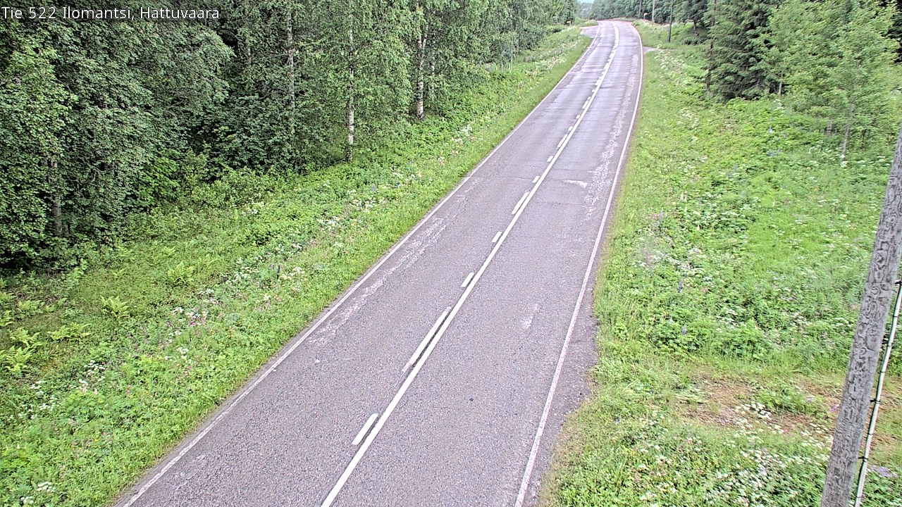 Weather Camera Image Vag 522 Ilomants, Hattuvaara, Ilomantsi, Pohjois-Karjala
