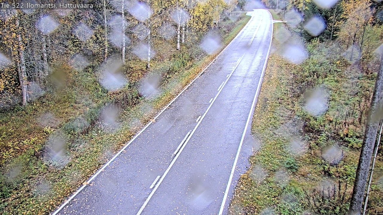 Weather Camera Image Road 522 Ilomantsi, Hattuvaara, Ilomantsi, Pohjois-Karjala