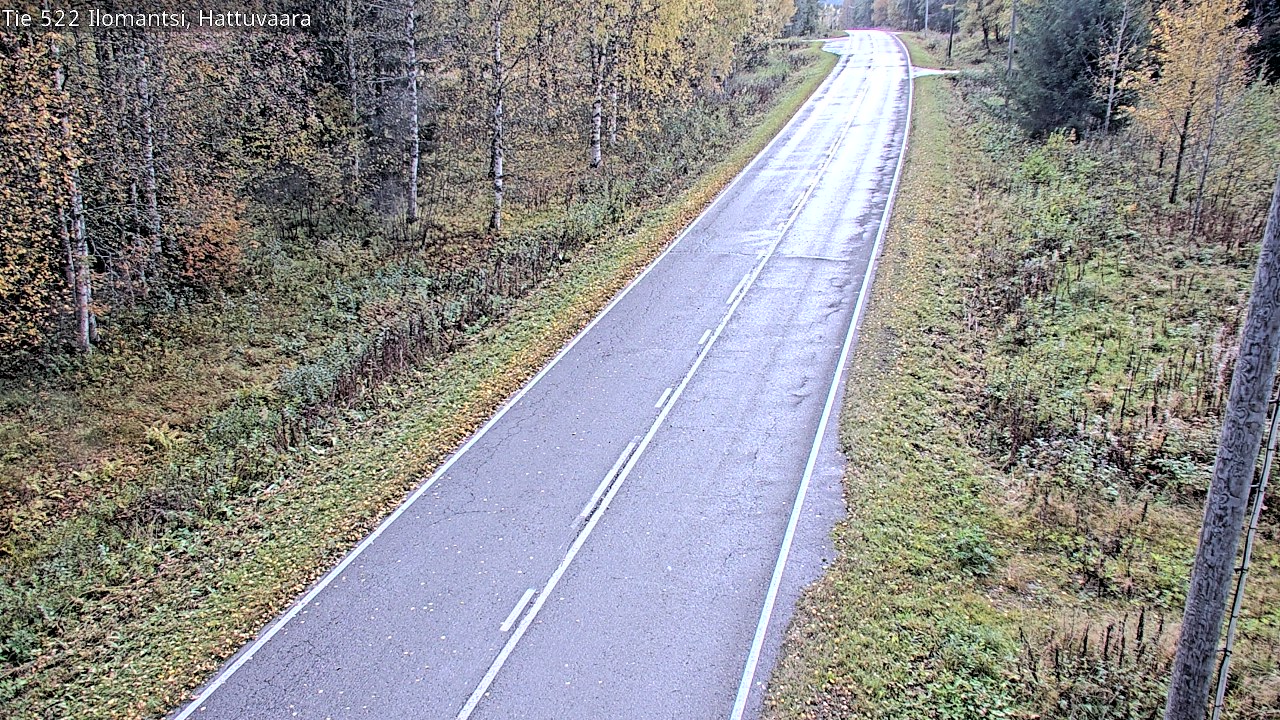 Weather Camera Image Road 522 Ilomantsi, Hattuvaara, Ilomantsi, Pohjois-Karjala