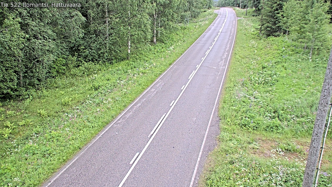 Weather Camera Image Vag 522 Ilomants, Hattuvaara, Ilomantsi, Pohjois-Karjala