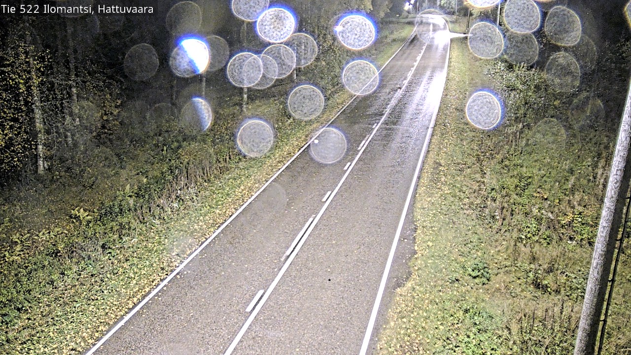 Weather Camera Image Road 522 Ilomantsi, Hattuvaara, Ilomantsi, Pohjois-Karjala