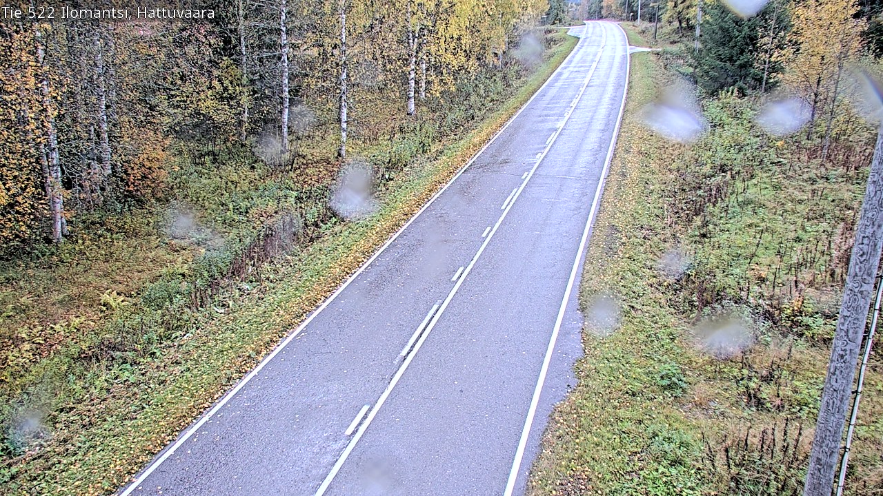 Weather Camera Image Road 522 Ilomantsi, Hattuvaara, Ilomantsi, Pohjois-Karjala