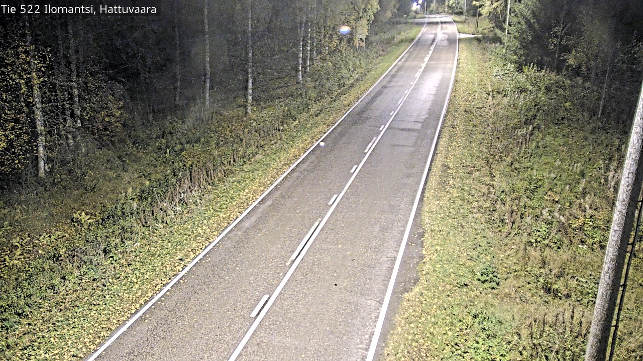 Weather Camera Image Road 522 Ilomantsi, Hattuvaara, Ilomantsi, Pohjois-Karjala