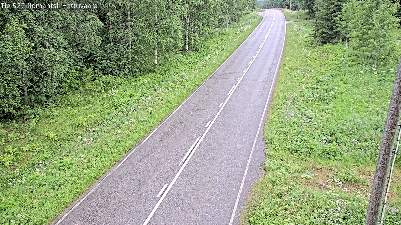 Weather Camera Image Vag 522 Ilomants, Hattuvaara, Ilomantsi, Pohjois-Karjala