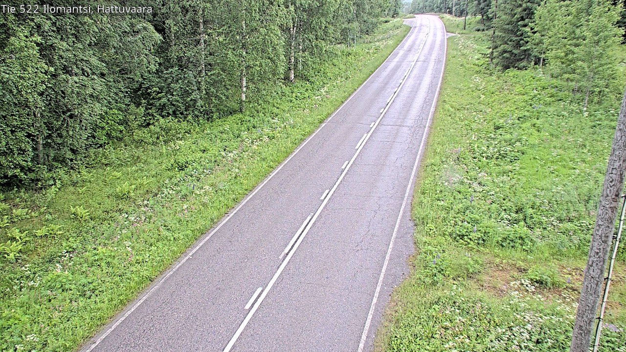 Weather Camera Image Vag 522 Ilomants, Hattuvaara, Ilomantsi, Pohjois-Karjala