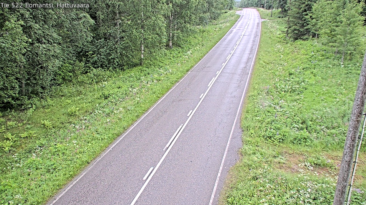 Weather Camera Image Vag 522 Ilomants, Hattuvaara, Ilomantsi, Pohjois-Karjala
