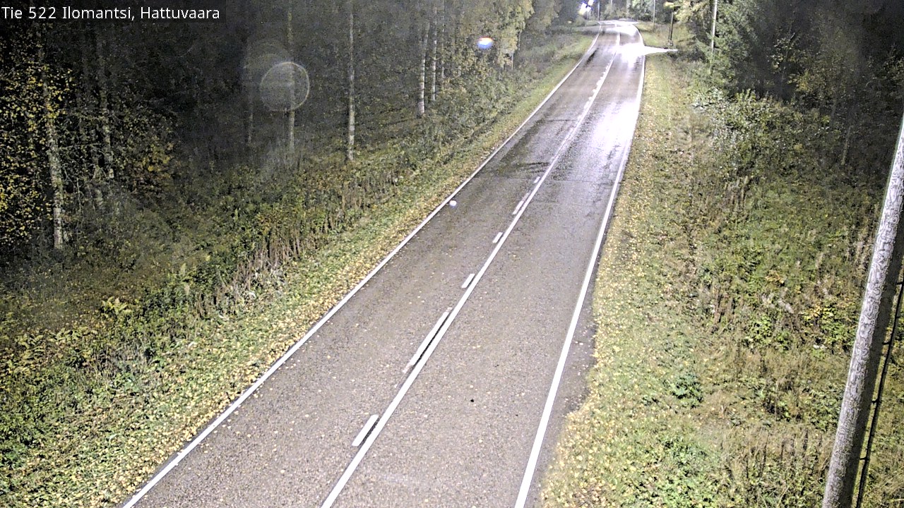 Weather Camera Image Road 522 Ilomantsi, Hattuvaara, Ilomantsi, Pohjois-Karjala