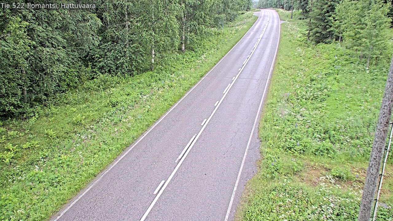Weather Camera Image Vag 522 Ilomants, Hattuvaara, Ilomantsi, Pohjois-Karjala