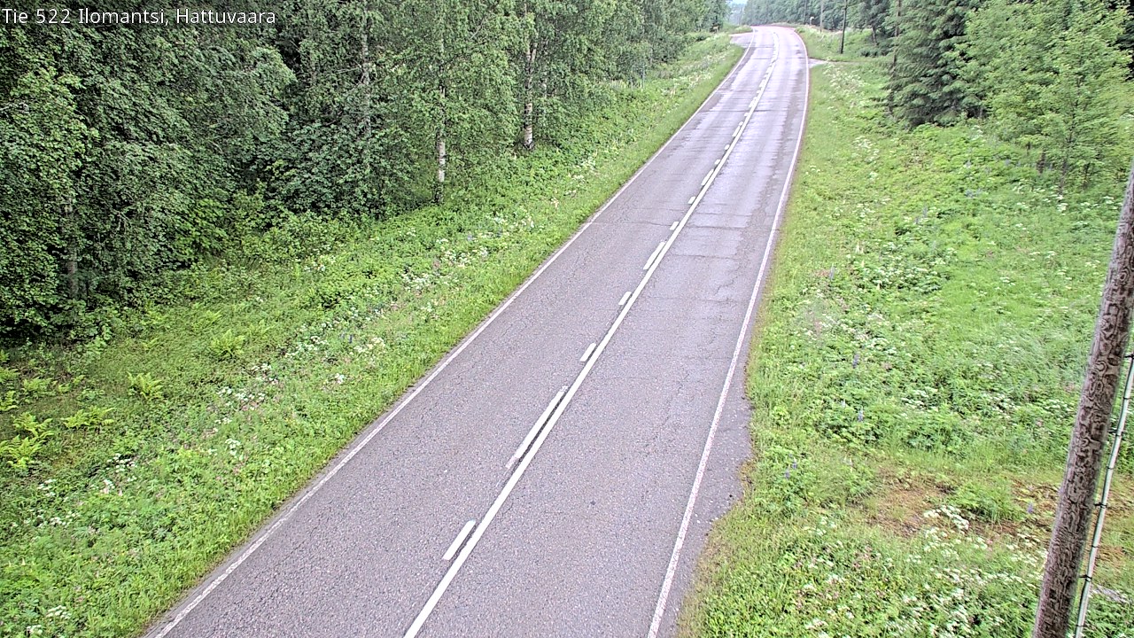 Kelikamerat Kuva Tie 522 Ilomantsi, Hattuvaara, Ilomantsi, Pohjois-Karjala