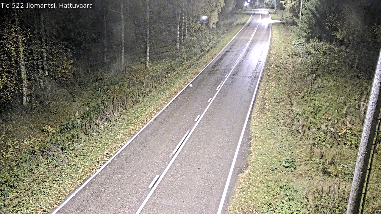 Weather Camera Image Road 522 Ilomantsi, Hattuvaara, Ilomantsi, Pohjois-Karjala