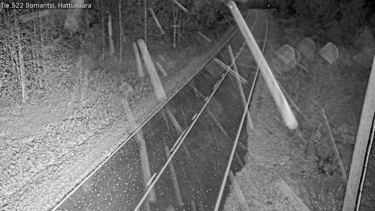 Weather Camera Image Road 522 Ilomantsi, Hattuvaara, Ilomantsi, Pohjois-Karjala