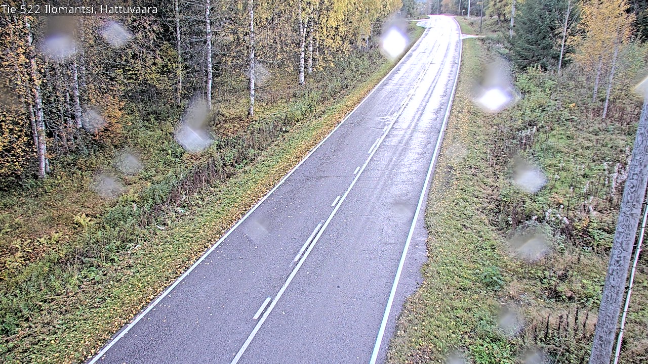 Weather Camera Image Road 522 Ilomantsi, Hattuvaara, Ilomantsi, Pohjois-Karjala