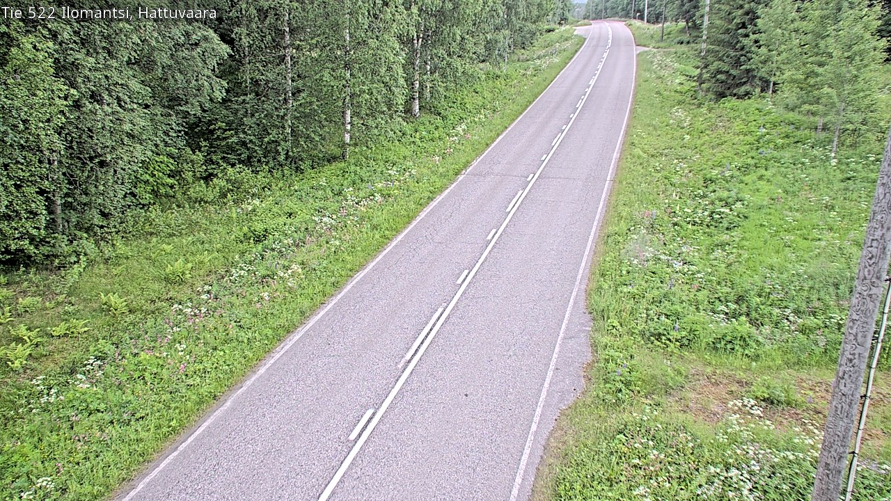 Kelikamerat Kuva Tie 522 Ilomantsi, Hattuvaara, Ilomantsi, Pohjois-Karjala