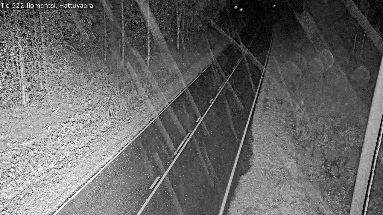 Weather Camera Image Road 522 Ilomantsi, Hattuvaara, Ilomantsi, Pohjois-Karjala