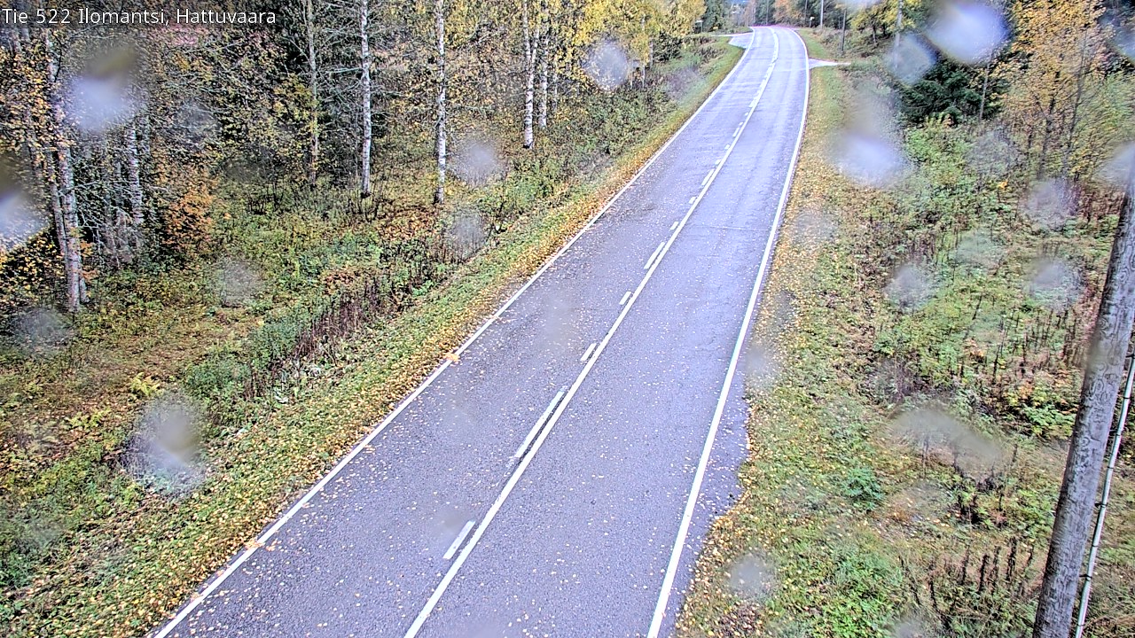 Weather Camera Image Road 522 Ilomantsi, Hattuvaara, Ilomantsi, Pohjois-Karjala
