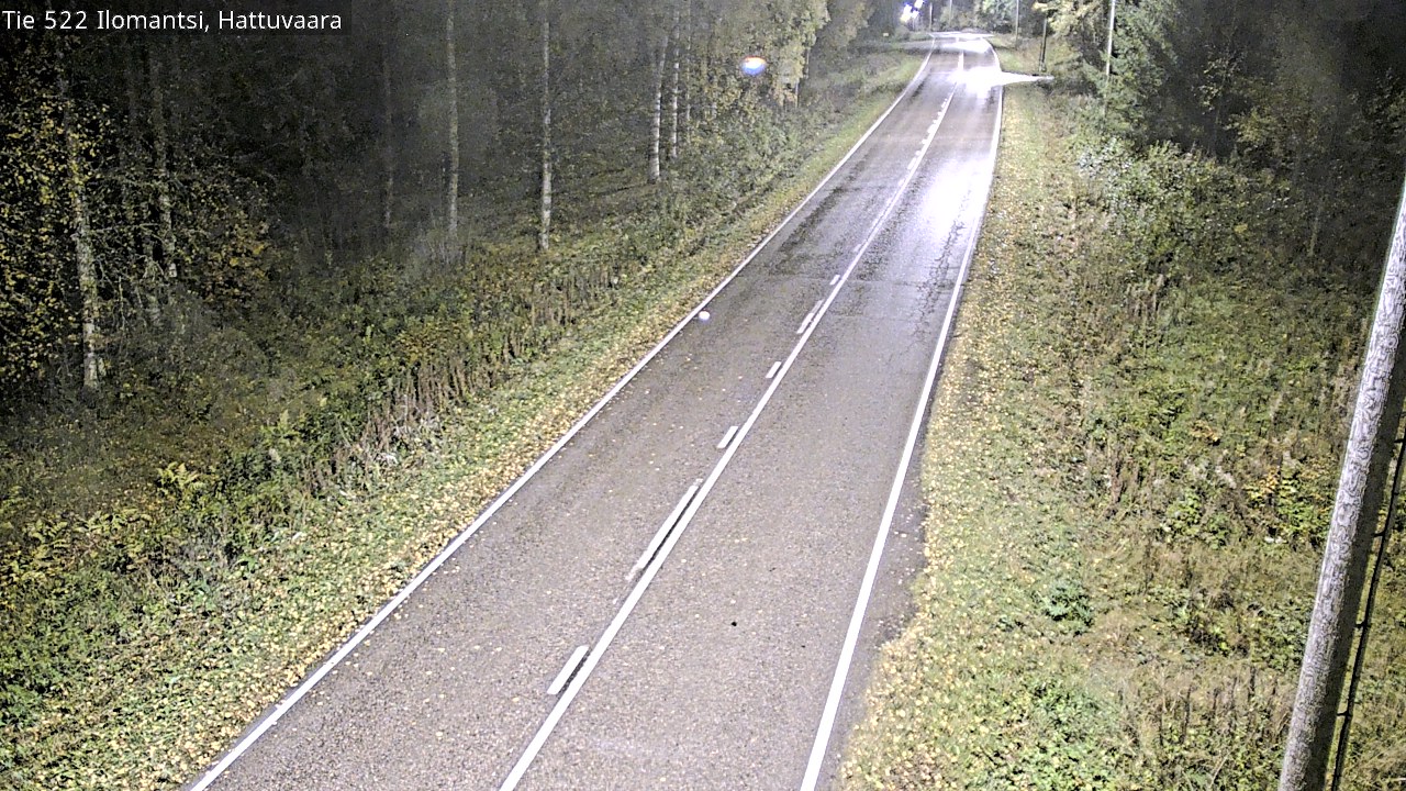 Weather Camera Image Road 522 Ilomantsi, Hattuvaara, Ilomantsi, Pohjois-Karjala