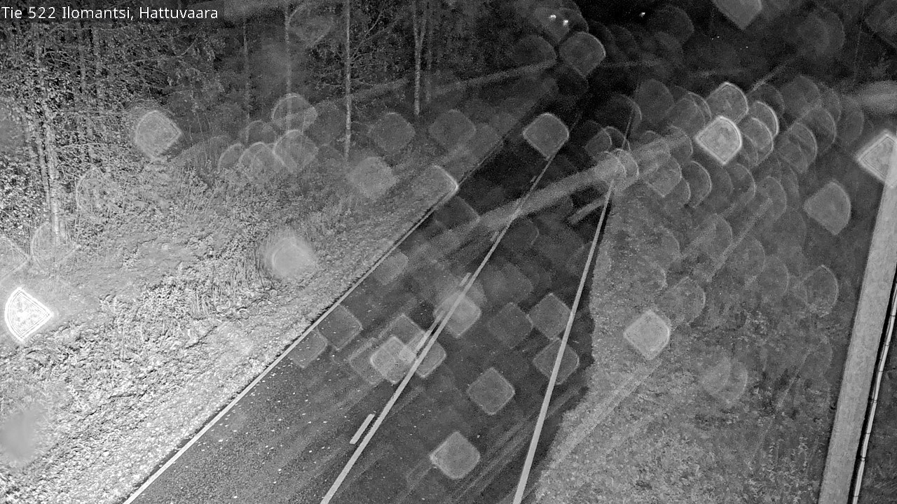 Weather Camera Image Road 522 Ilomantsi, Hattuvaara, Ilomantsi, Pohjois-Karjala