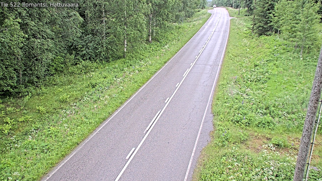 Weather Camera Image Vag 522 Ilomants, Hattuvaara, Ilomantsi, Pohjois-Karjala