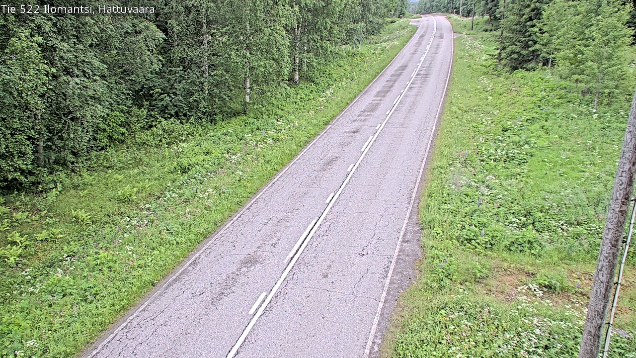 Weather Camera Image Vag 522 Ilomants, Hattuvaara, Ilomantsi, Pohjois-Karjala