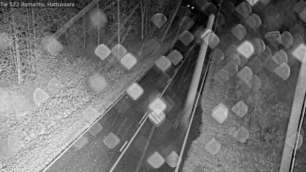 Weather Camera Image Road 522 Ilomantsi, Hattuvaara, Ilomantsi, Pohjois-Karjala