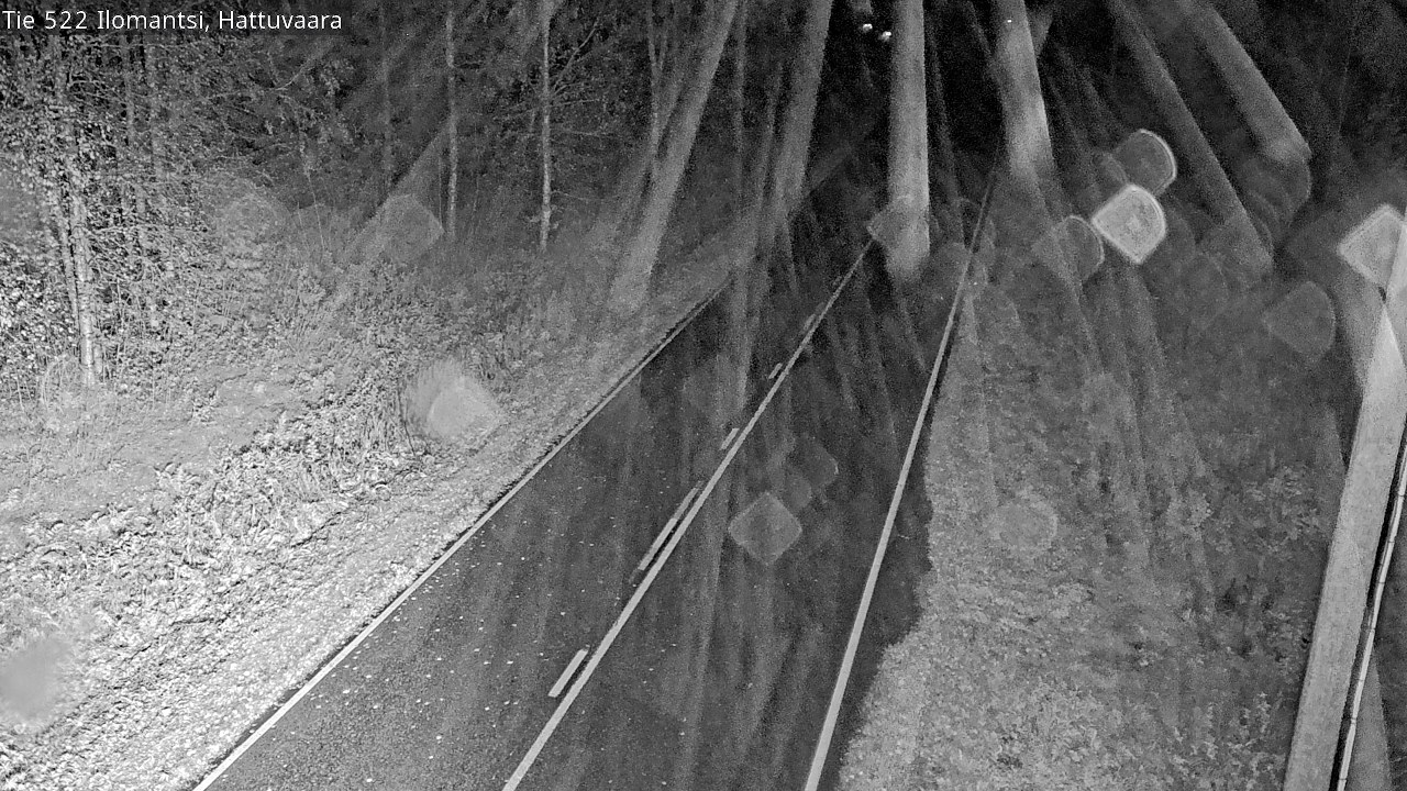 Weather Camera Image Road 522 Ilomantsi, Hattuvaara, Ilomantsi, Pohjois-Karjala