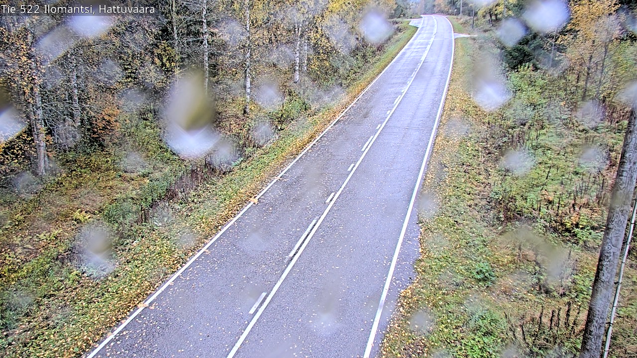 Weather Camera Image Road 522 Ilomantsi, Hattuvaara, Ilomantsi, Pohjois-Karjala