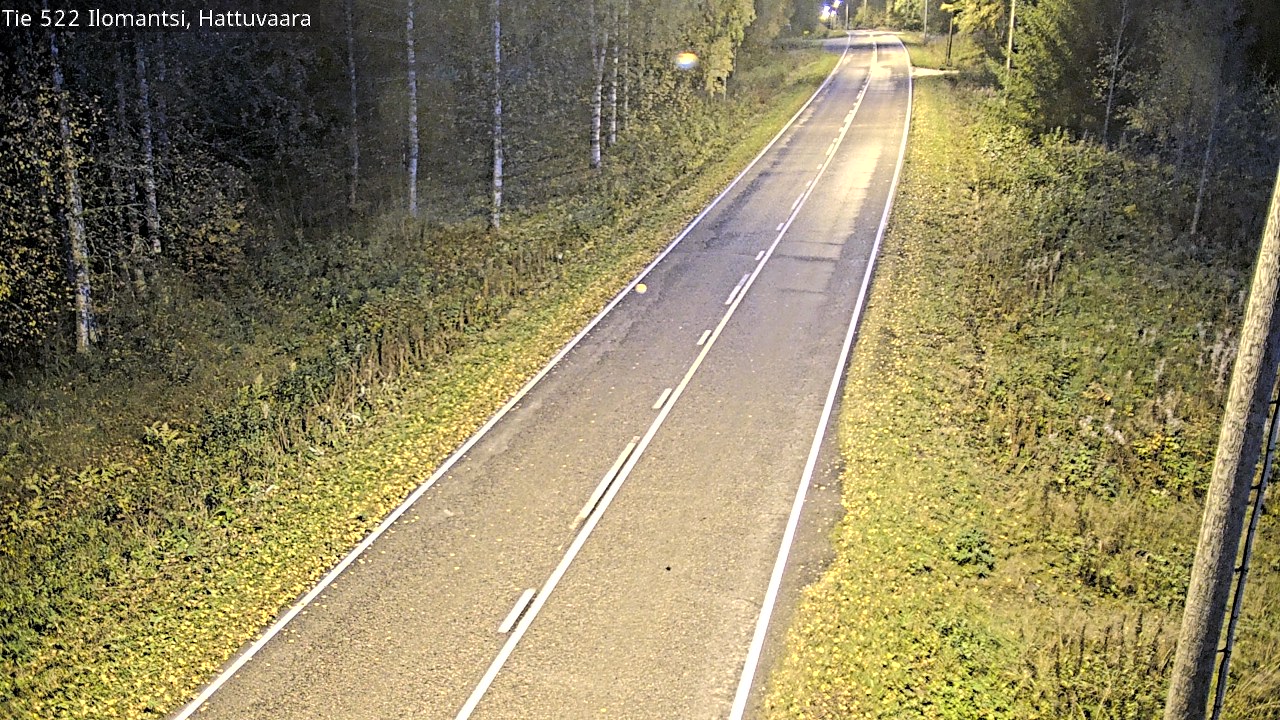 Weather Camera Image Road 522 Ilomantsi, Hattuvaara, Ilomantsi, Pohjois-Karjala