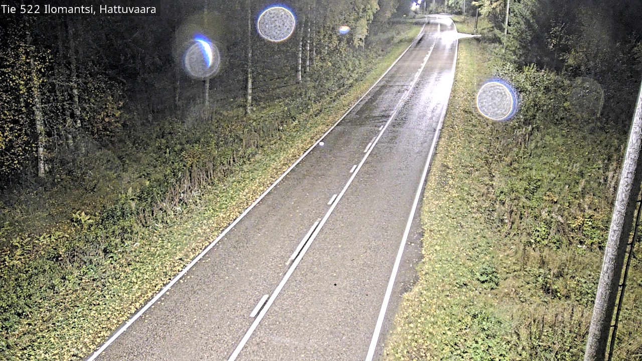 Weather Camera Image Road 522 Ilomantsi, Hattuvaara, Ilomantsi, Pohjois-Karjala