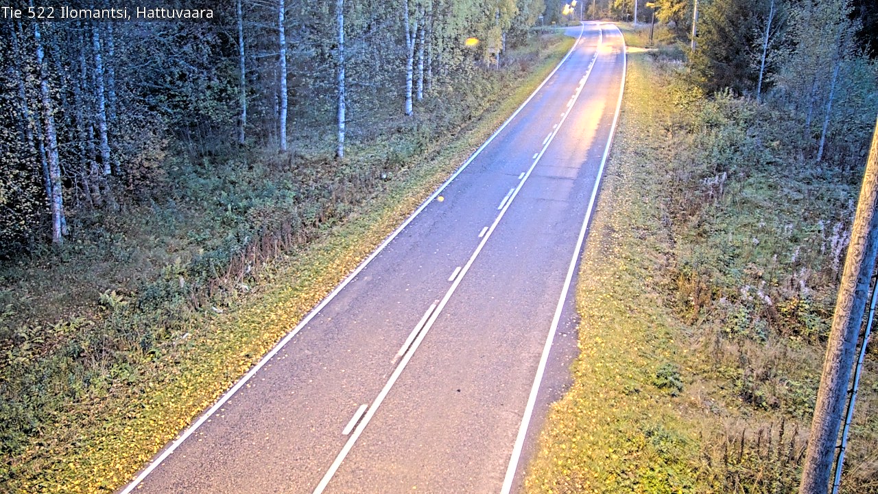 Weather Camera Image Road 522 Ilomantsi, Hattuvaara, Ilomantsi, Pohjois-Karjala