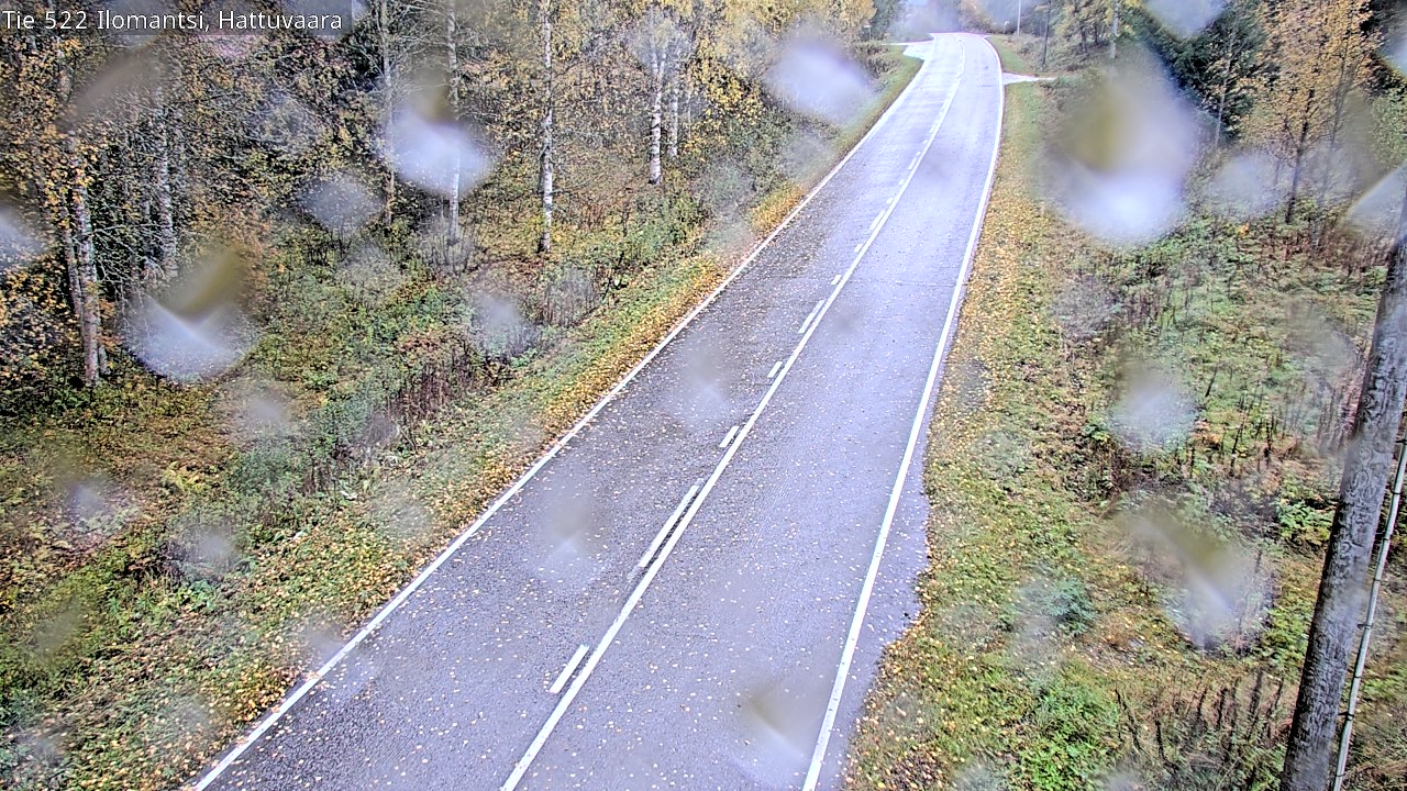 Weather Camera Image Road 522 Ilomantsi, Hattuvaara, Ilomantsi, Pohjois-Karjala