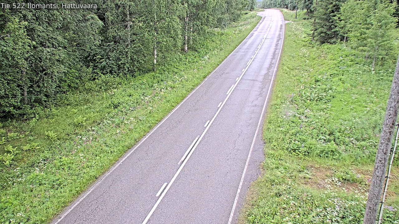 Weather Camera Image Vag 522 Ilomants, Hattuvaara, Ilomantsi, Pohjois-Karjala