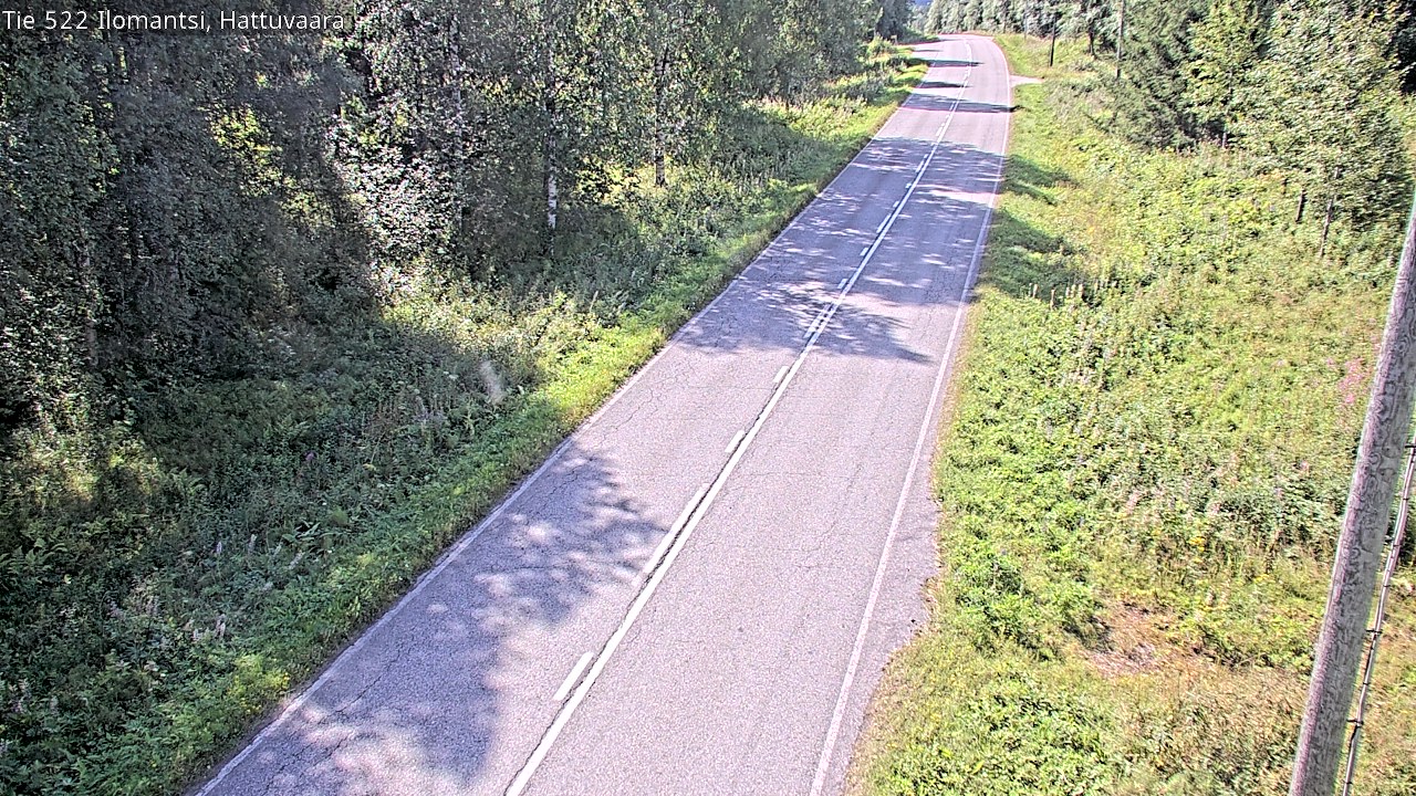 Weather Camera Image Road 522 Ilomantsi, Hattuvaara, Ilomantsi, Pohjois-Karjala