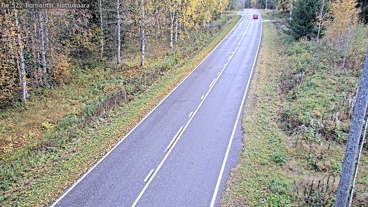 Weather Camera Image Road 522 Ilomantsi, Hattuvaara, Ilomantsi, Pohjois-Karjala