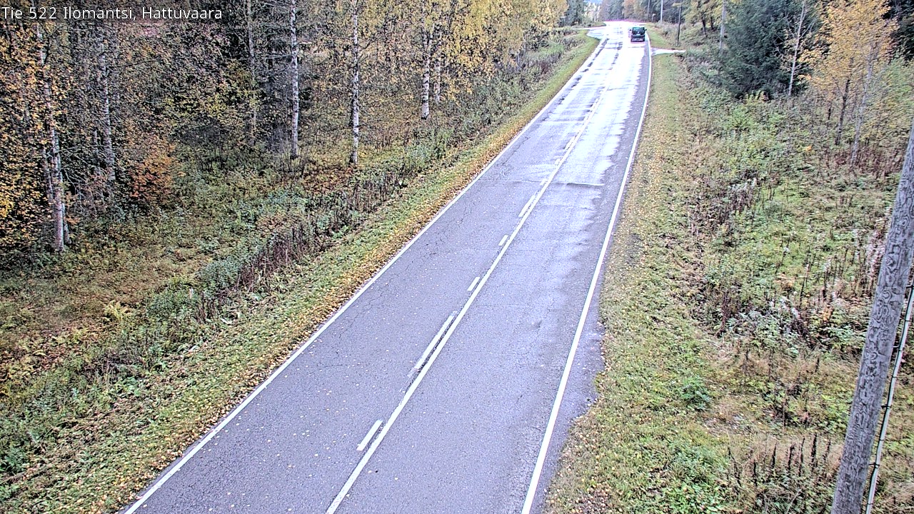 Weather Camera Image Road 522 Ilomantsi, Hattuvaara, Ilomantsi, Pohjois-Karjala