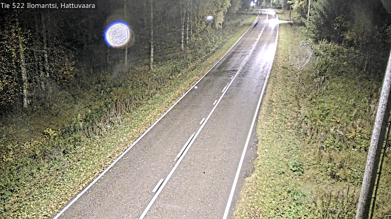 Weather Camera Image Road 522 Ilomantsi, Hattuvaara, Ilomantsi, Pohjois-Karjala