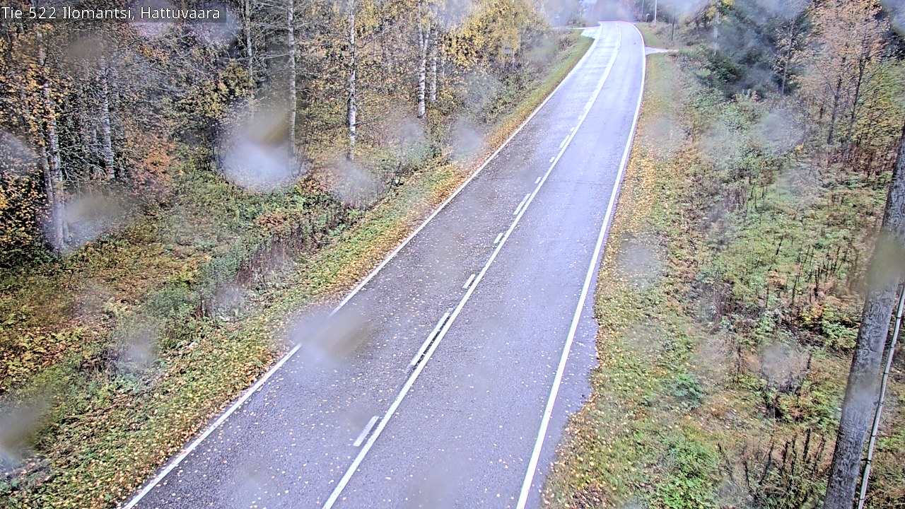 Weather Camera Image Road 522 Ilomantsi, Hattuvaara, Ilomantsi, Pohjois-Karjala