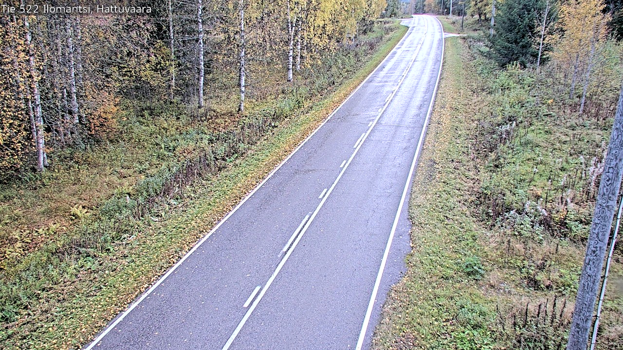 Weather Camera Image Road 522 Ilomantsi, Hattuvaara, Ilomantsi, Pohjois-Karjala