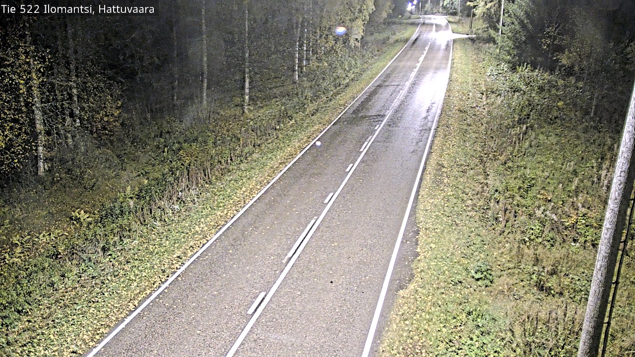 Weather Camera Image Road 522 Ilomantsi, Hattuvaara, Ilomantsi, Pohjois-Karjala