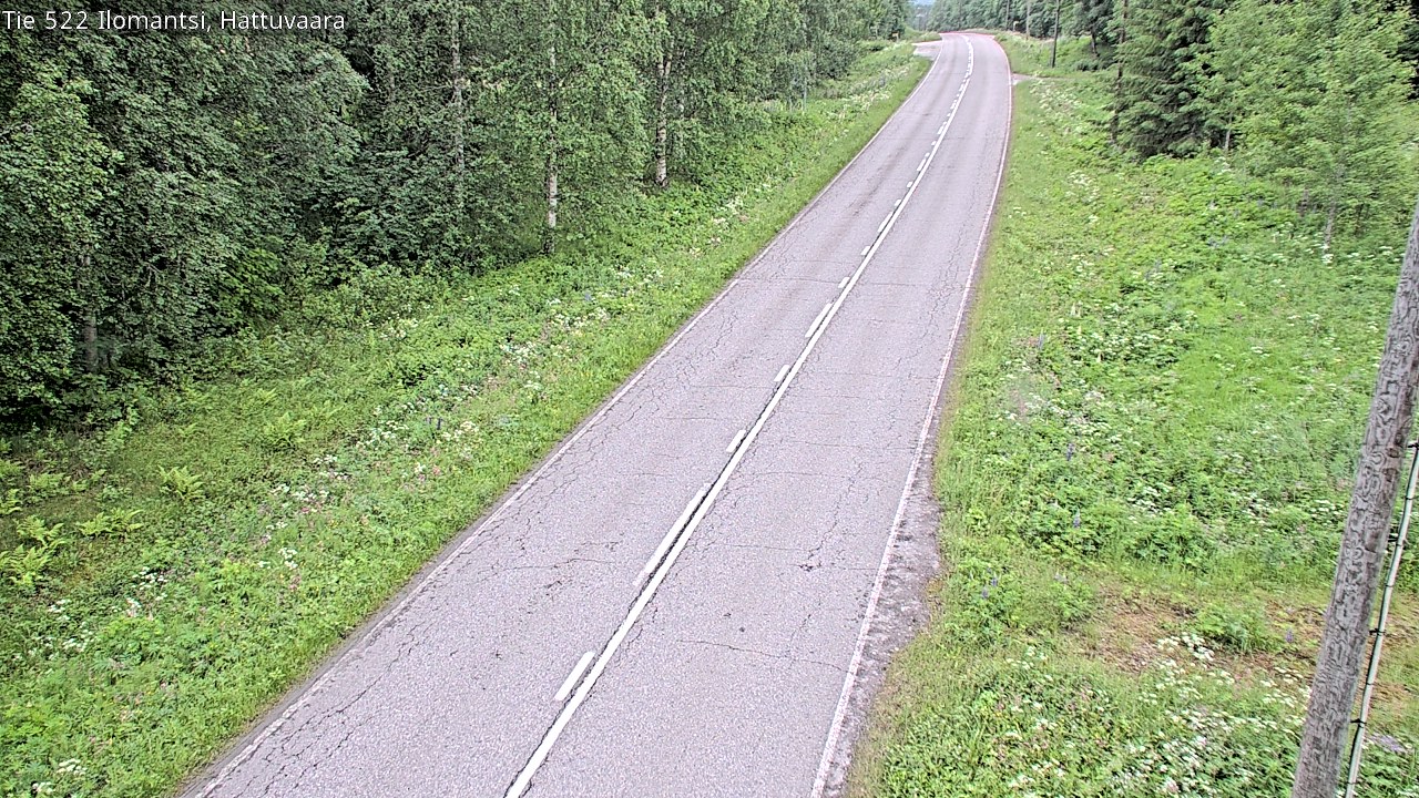 Weather Camera Image Vag 522 Ilomants, Hattuvaara, Ilomantsi, Pohjois-Karjala