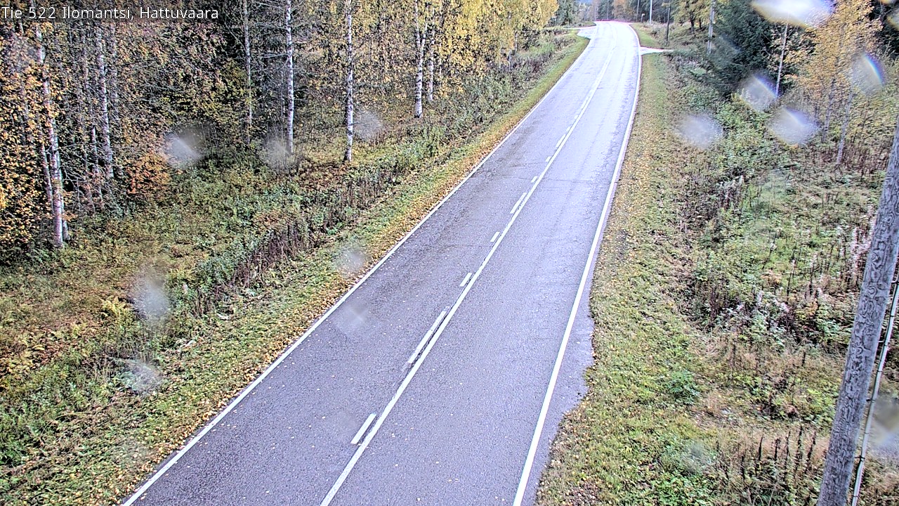 Weather Camera Image Road 522 Ilomantsi, Hattuvaara, Ilomantsi, Pohjois-Karjala